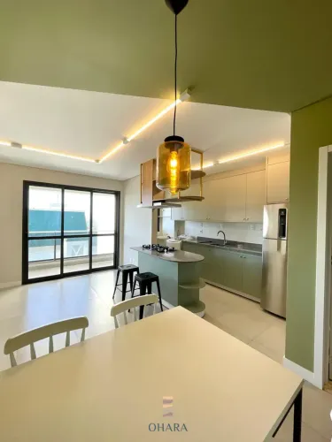 Ed Urbanit - Studio 1 quarto sendo 1 suíte - 2 vagas de garagem - 55m² Sacada