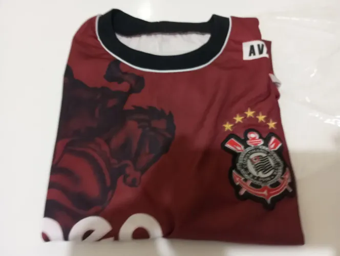 Camiseta Do Corinthians Nova Tamanho M