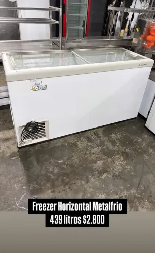 Freezer expositor horizontal
