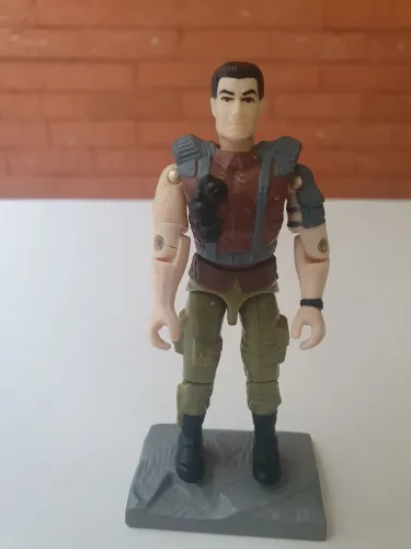 Boneco comandos em ação nunca brincado novo flint rock n roll