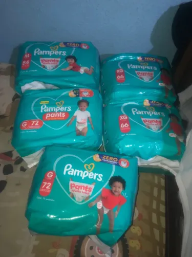Fralda Pampers vários tamanho