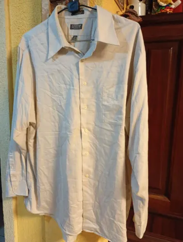 Camisa bege masculina XXL