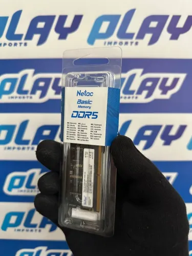 Memória DDR5 16GB 4800MHz Netac para Notebook Nova Com Garantia