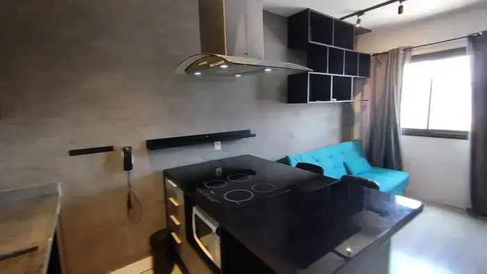 Studio mobiliado com garagem para locação ao lado do Metro Carrão