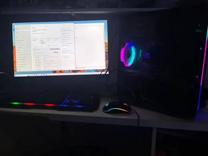 PC Gamer Completo - i5 9400F / GTX 1660 6GB / Monitor Asus TUF 144Hz