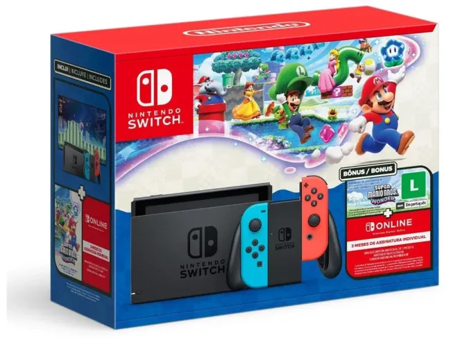 Nintendo Switch 32GB + Joy-Con - Estado de Novo!
