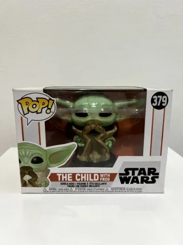 Funko Pop Star Wars The Mandalorian - Baby Yoda - The Child With Frog - #379