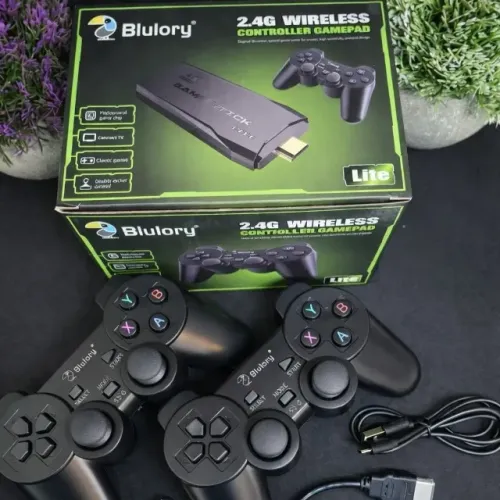 Game stick com milhares de jogos 2 controles