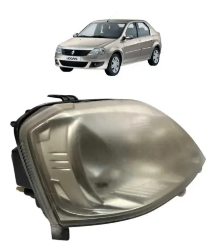 Par Farol Renault Logan 2011 2012 2013 Lado Direito /Esquerdo Original (Usado