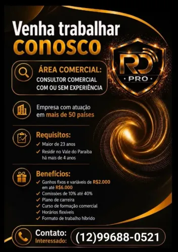 OPORTUNIDADE DE VAGAS