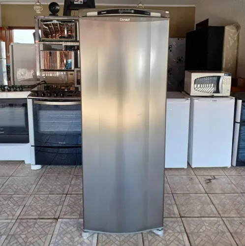 Geladeira Consul Frost Free Inox 365 litros + Entrega grátis em Sorocaba