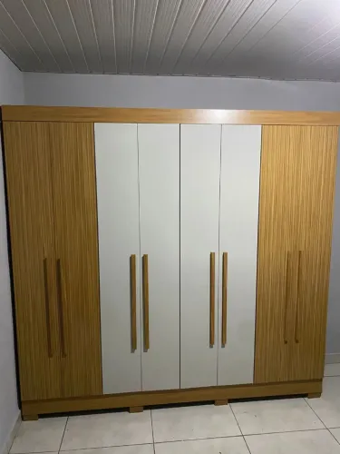 Roupeiro Casal 8 Portas Novo Entrega Grátis