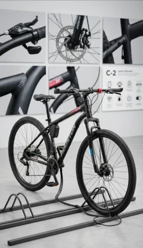 Bicicleta Houston Discovery C-2 Aro 29 + Kit de Acessórios Completo (Grátis Capacete)