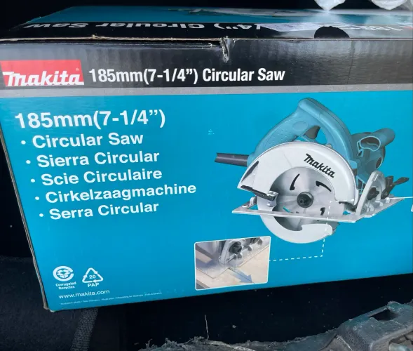 Serra Circular Makita 5007N 185mm 1800W 127V Original Lacrada