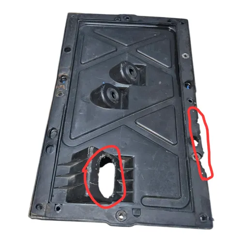 Tampa Caixa Ar Ford Cargo 815 2008 2009