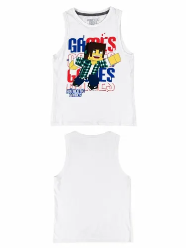 Regata infantil Authentic Games Minecraft - usada