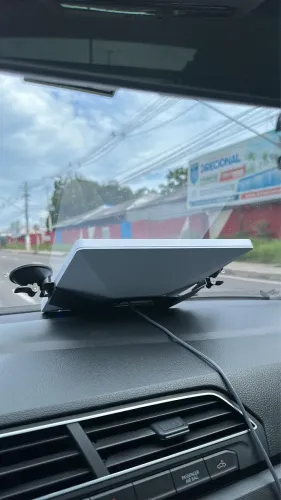 Starlink mini + cabo veicular + Suporte 