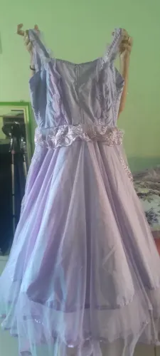 Vendo lindo vestido festa Lilás apenas 99.00