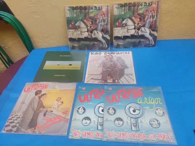 Rock Nacional Lp Disco de Vinil, vários, originais, bom estado.