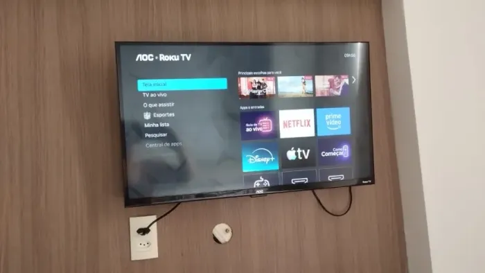 Smart TV AOC Roku TV LED - Wi-Fi / Aplicativos Integrados!