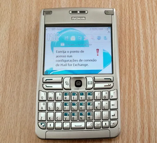 Celular Antigo Nokia E62 (Novo De Vitrine) Para Colecionadores