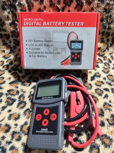 Testador de baterias