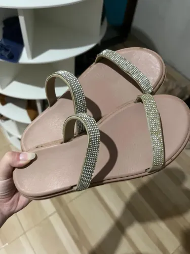 Chinelo de glitter