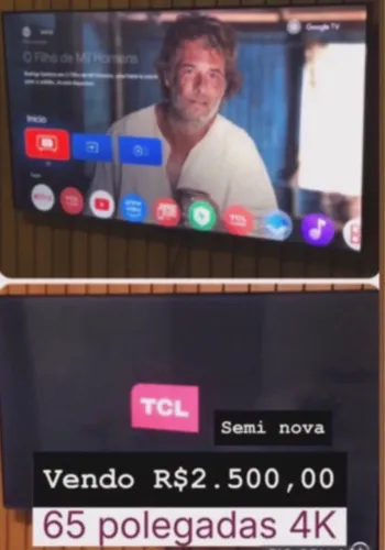 Smart TV QLED 4K Google TV da TCL de 65