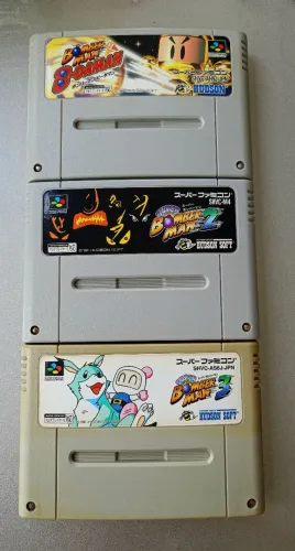 Lote Bomberman Super Nintendo SNES Originais