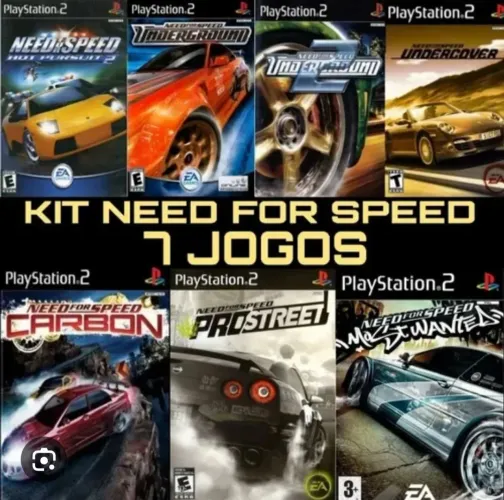 Coleção need for Speed