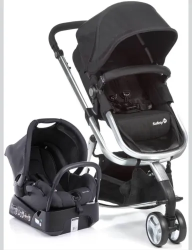Carrinho e bebê conforto Safety