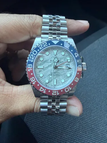 Rolex GMT Master 2 - Pepsi Meteorite 