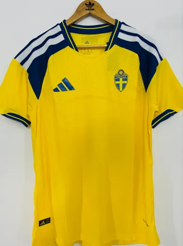 Camisa da Suécia - Copa do Mundo 2026 (Modelo Jogador)