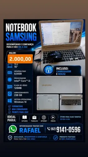 notebook Samsung