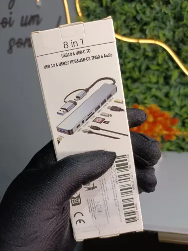 HUB USB 8 em 1