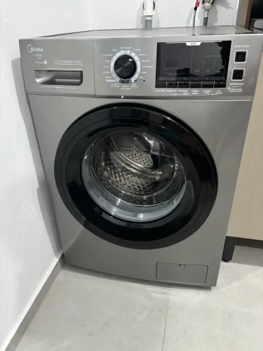 Máquina de Lavar Storm Wash 11Kg Midea LFA11X2 Inverter Grafite 220V