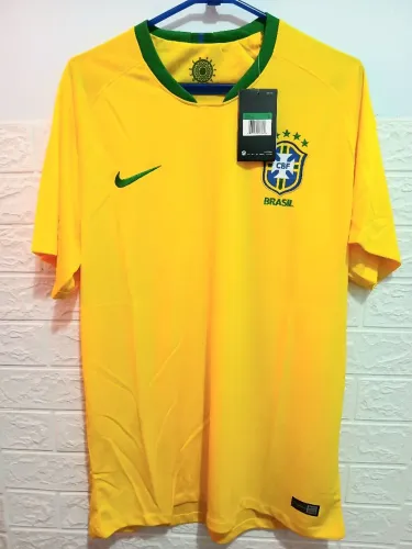 Camisa brasil copa 2018 amarela nova