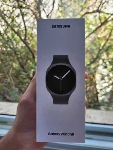Galaxy Watch8 BT 40mm - Grafite, Novo, Lacrado, Dentro da Garantia
