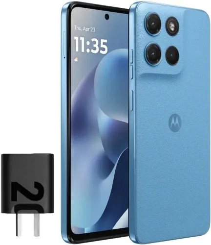 Motorola Moto G17 4g - 128gb - 4gb Ram + 8gb Ram - Azul Claro