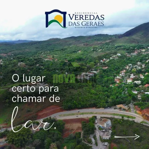 Venda,lotes em Condomínio no Veredas das Geraes