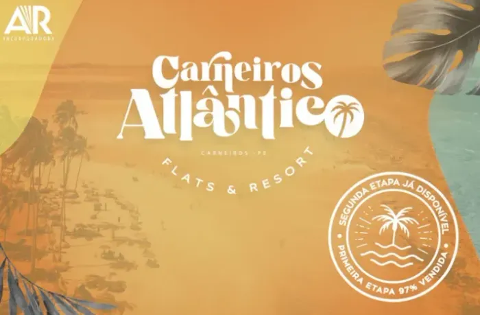 Flats e Resort Carneiros Atlântico - Praia dos Carneiros - Tamandaré - PE