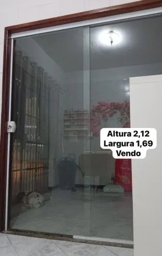Porta de correr em Vidro