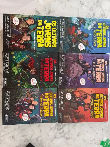 Coleção "os últimos jovens da terra" - 6 livros