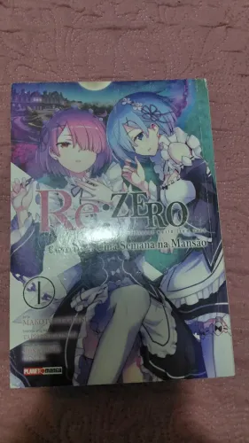 Mangás Re zero (LEIA A DESCRIÇÃO)
