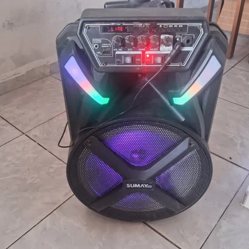 Caixinha de som pega Bluetooth