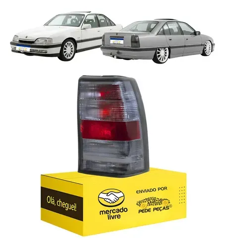 Lanterna Chevrolet Omega 1992 1993 94 95 96 97 1998 Fume Ld Direito/passageiro Fumê