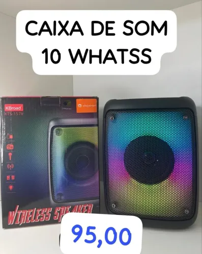 CAIXA DE SOM , 10 WATSS