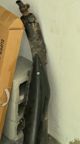 escapamento original honda bros 2018