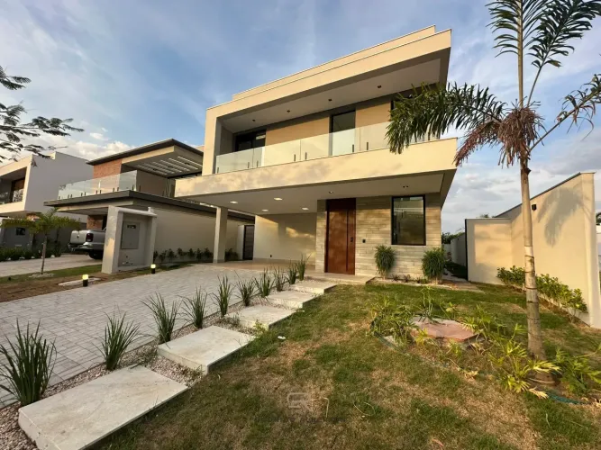 Sobrado com 5 suites, Alphaville 2, novo. Por R$ 4.150 milhoes