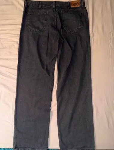 CALÇA LEE JEANS PRETO 52 IMPORTADA (PEÇA RARA EM PERFEITO ESTADO)
